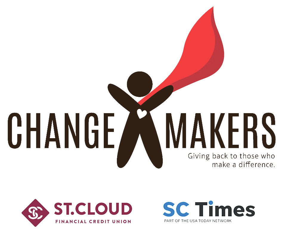 Changemakers Logo: Giving back to those who make a difference